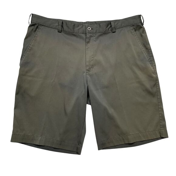 Nike Golf Shorts Mens 38 Black Dri Fit Tech Flat Front Lightweight Tech Chino - Picture 1 of 13